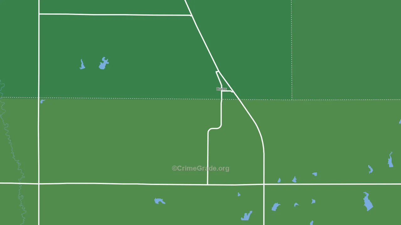66840, KS Map of Vehicle Theft Rates
