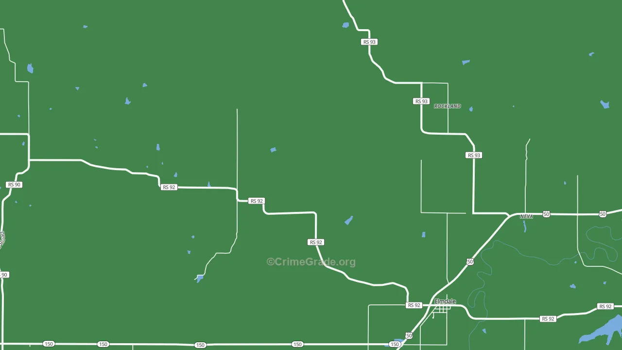 66850, KS Map of Vehicle Theft Rates