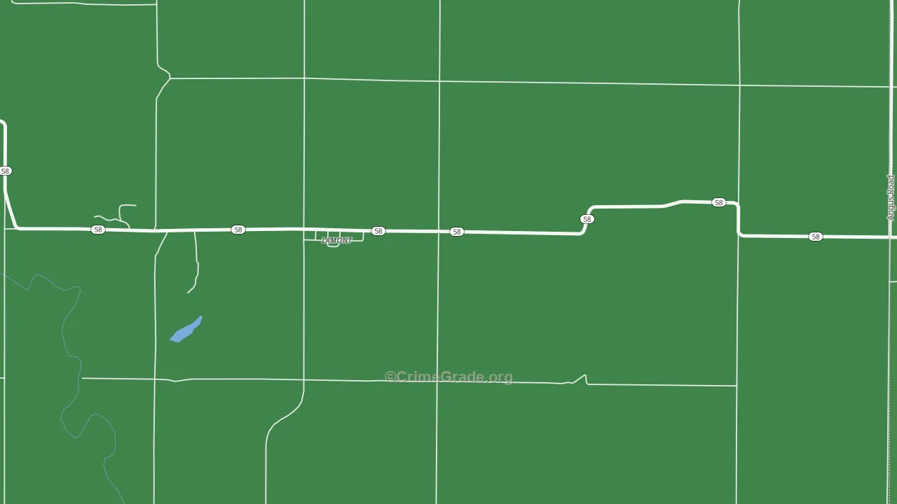 66855, KS Map of Vehicle Theft Rates