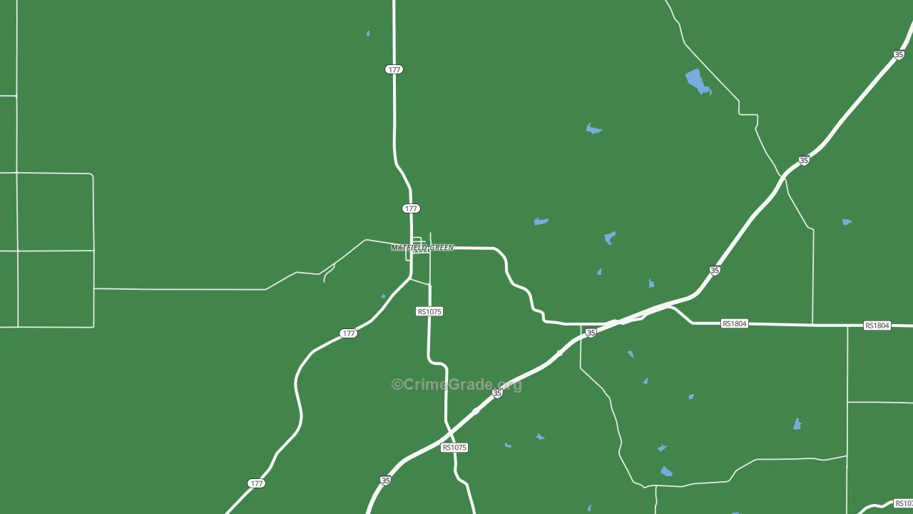 66862, KS Map of Vehicle Theft Rates