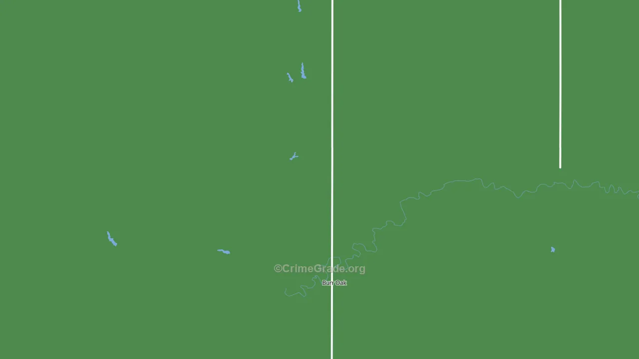 66936, KS Map of Vehicle Theft Rates