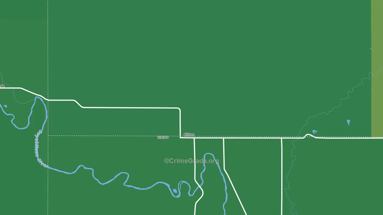 66937, KS Map of Vehicle Theft Rates