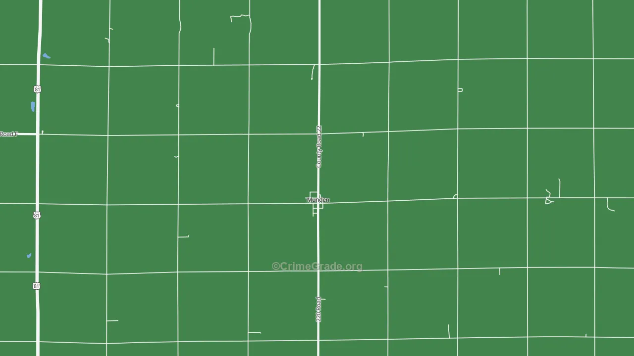 66959, KS Map of Vehicle Theft Rates