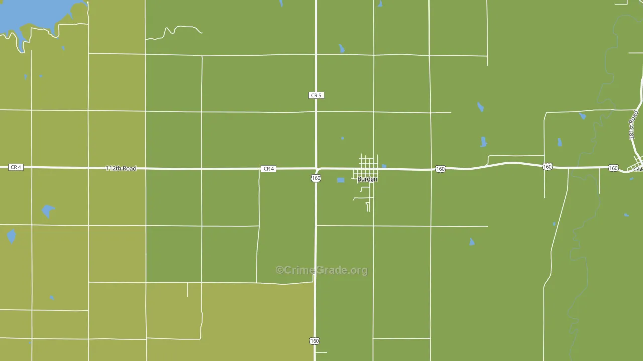 67019, KS Map of Vehicle Theft Rates