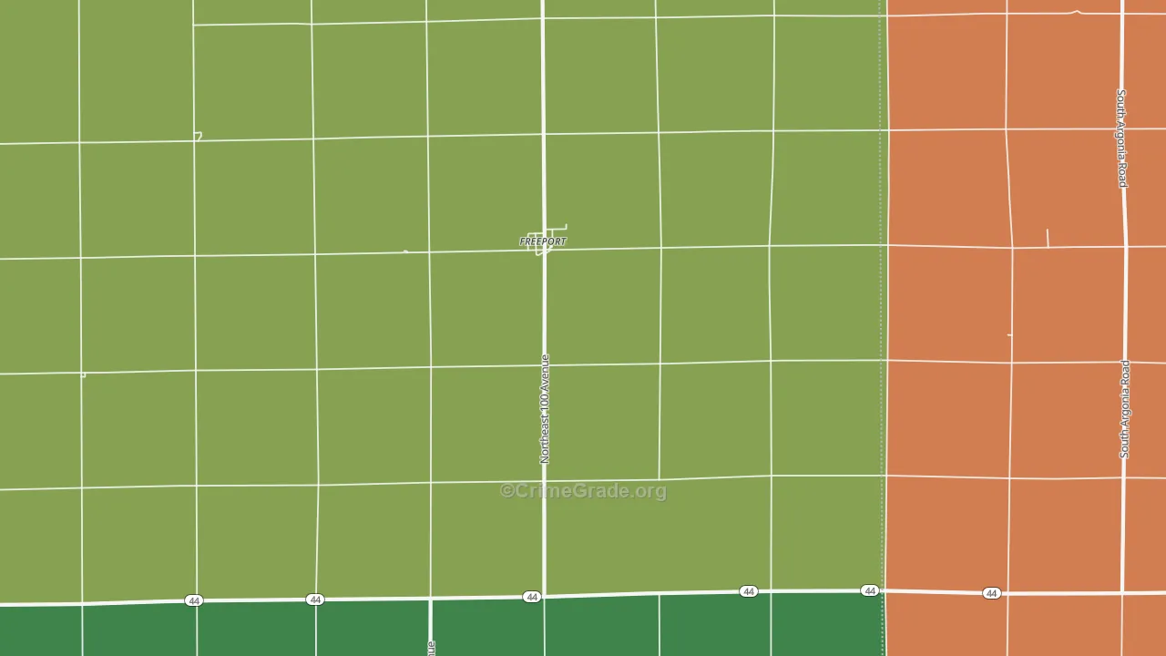 67049, KS Map of Vehicle Theft Rates