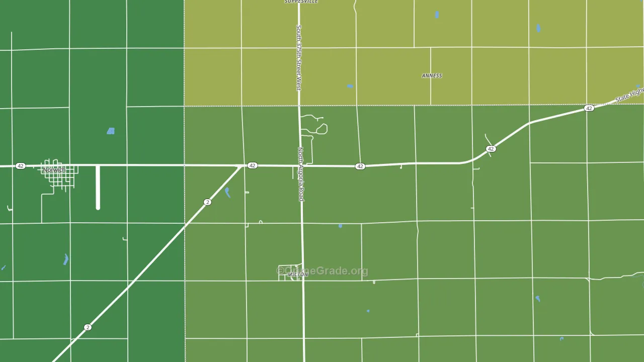 67106, KS Map of Vehicle Theft Rates