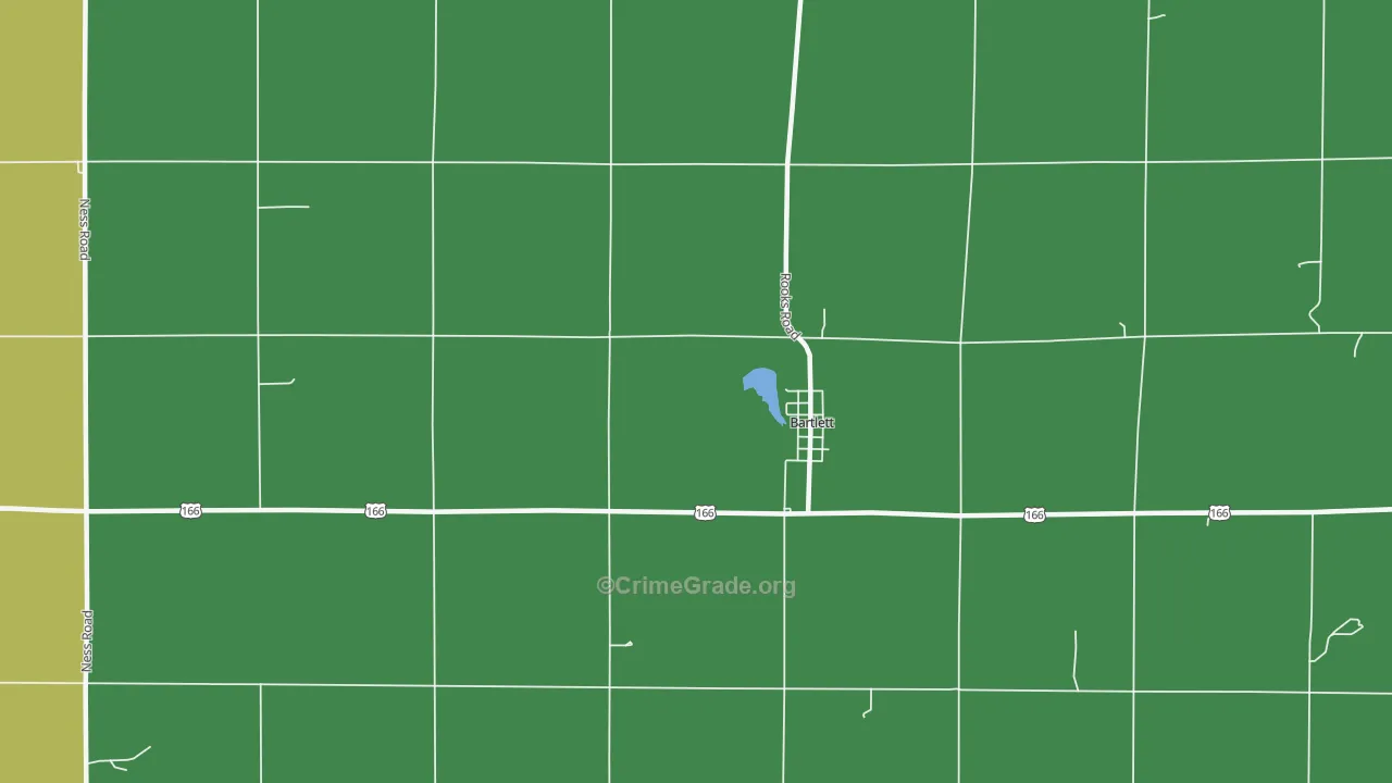 67332, KS Map of Vehicle Theft Rates