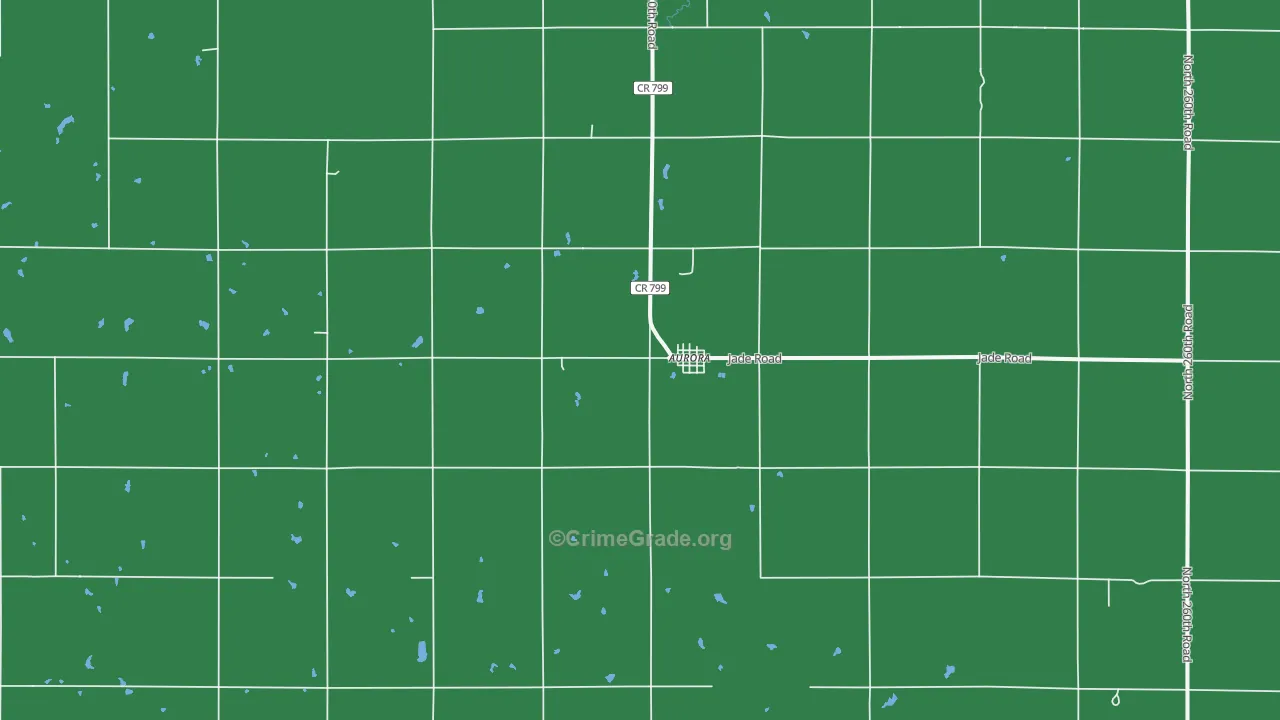 67417, KS Map of Vehicle Theft Rates