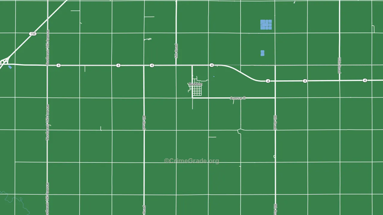 67427, KS Map of Vehicle Theft Rates