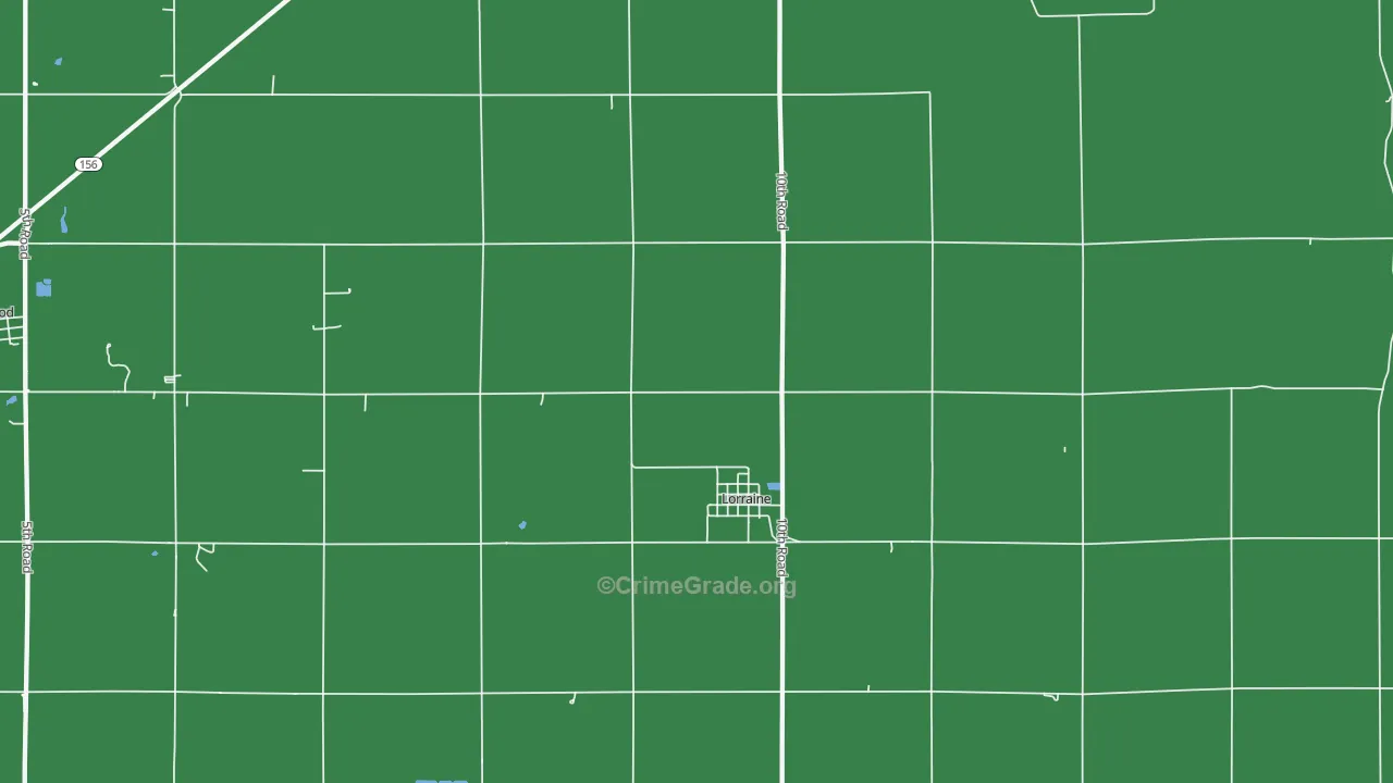 67459, KS Map of Vehicle Theft Rates