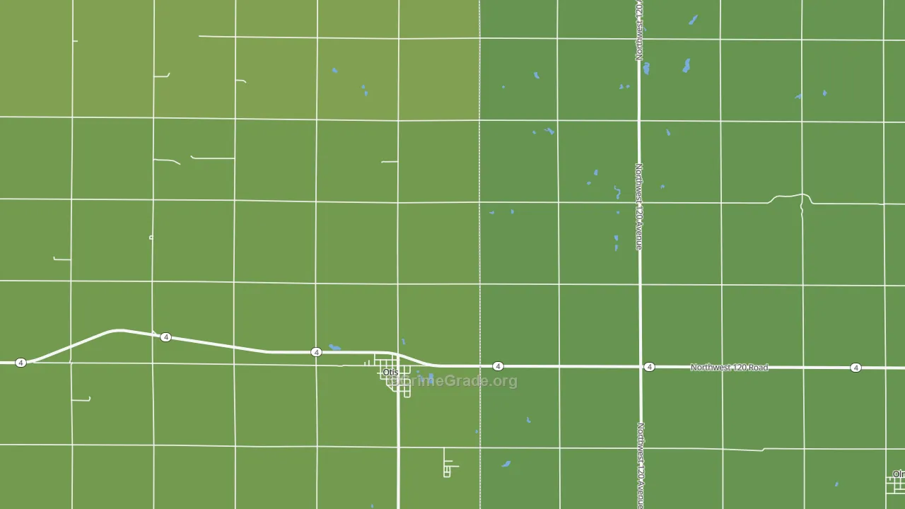 67565, KS Map of Vehicle Theft Rates