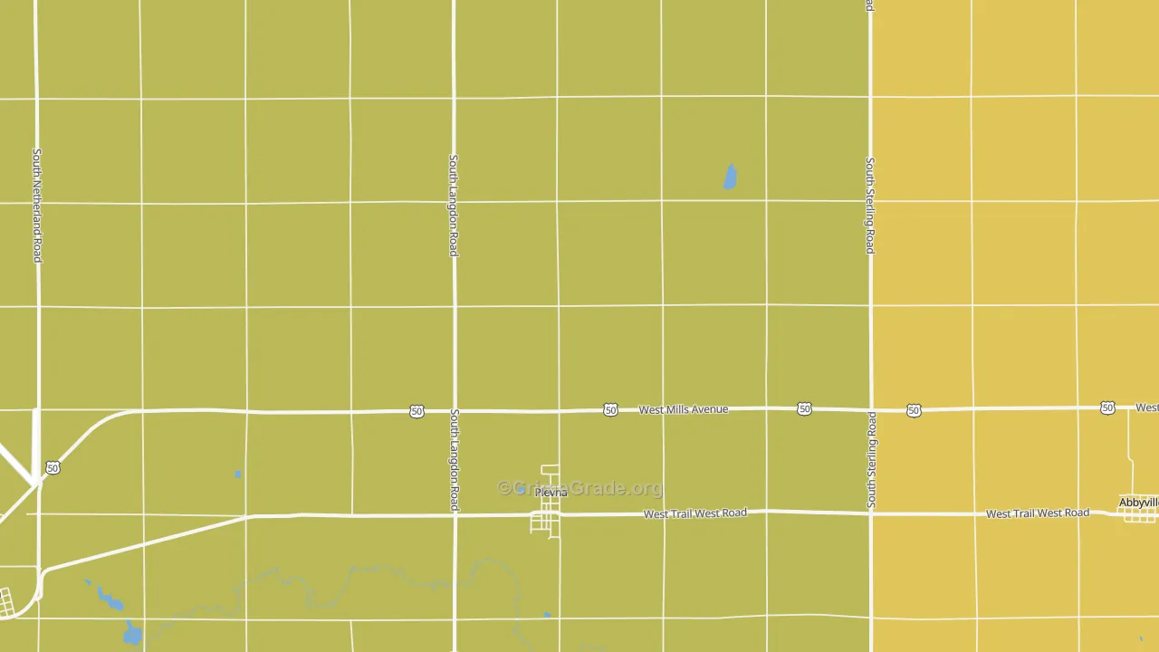 67568, KS Map of Vehicle Theft Rates