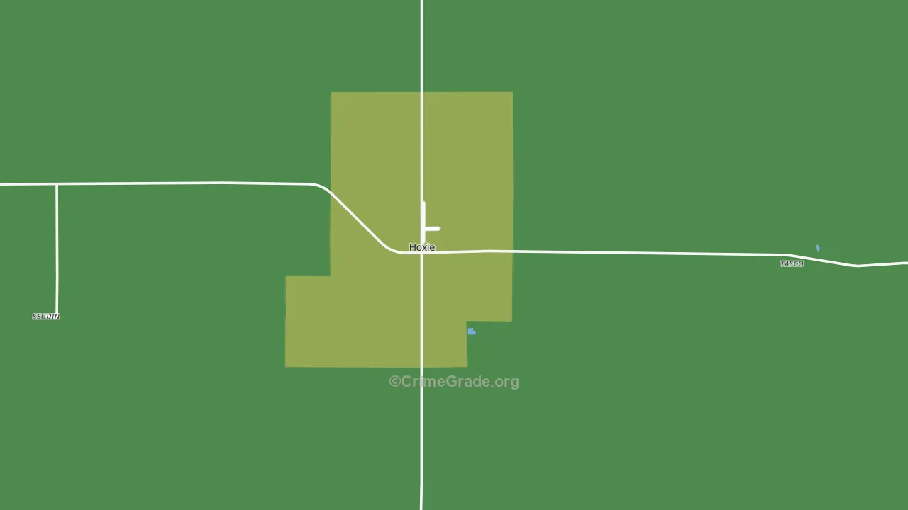 67740, KS Map of Vehicle Theft Rates