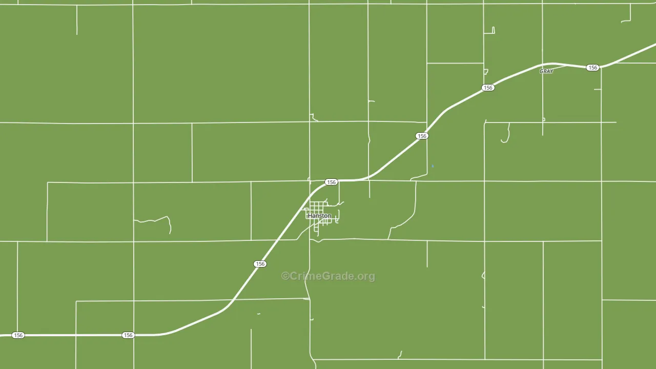 67849, KS Map of Vehicle Theft Rates