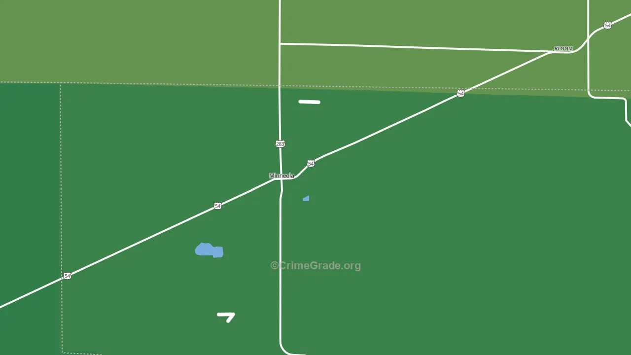 67865, KS Map of Vehicle Theft Rates
