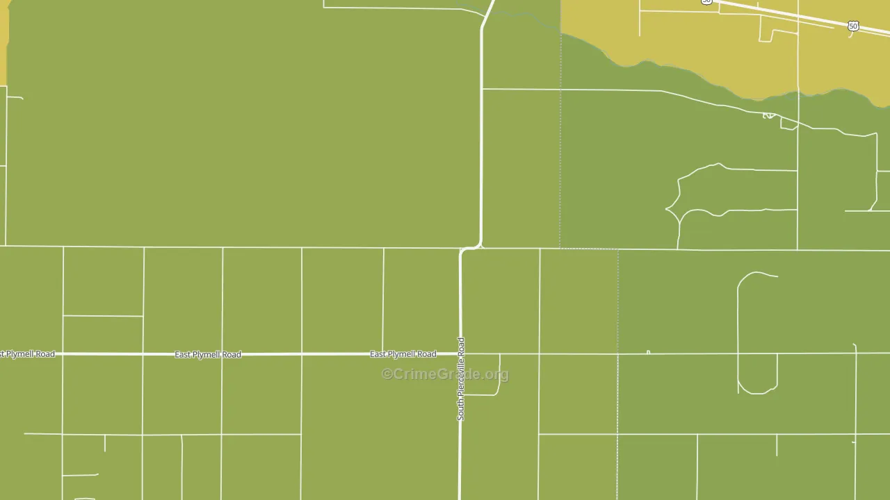 67868, KS Map of Vehicle Theft Rates