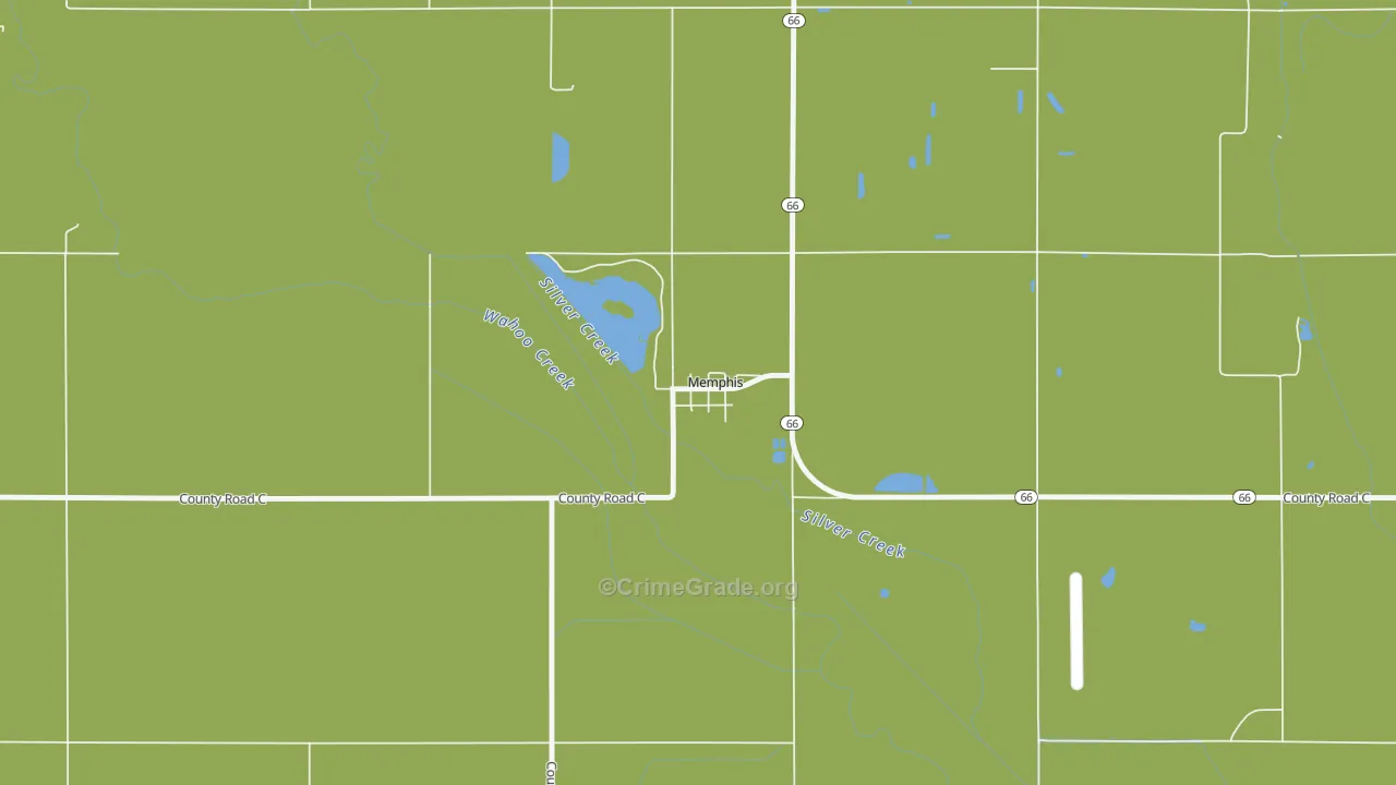 68042, NE Map of Vehicle Theft Rates