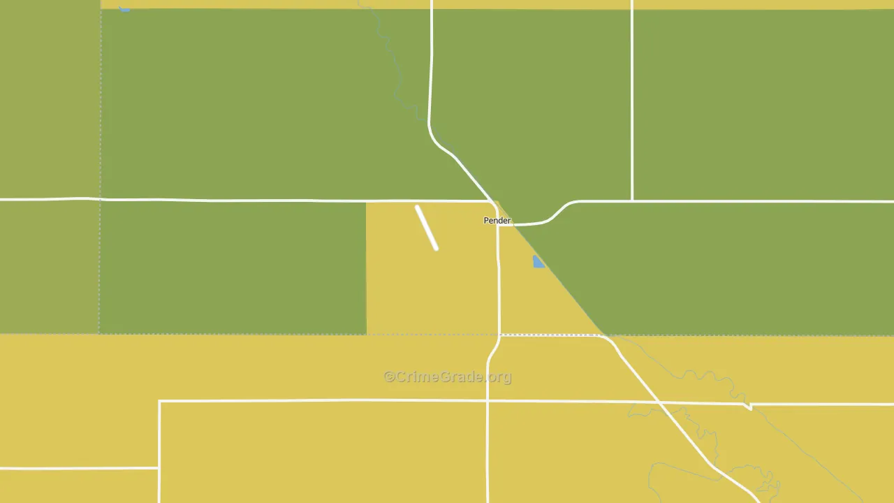 68047, NE Map of Vehicle Theft Rates