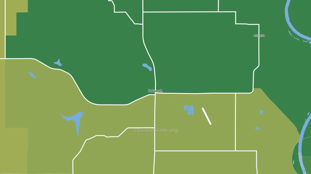 68061, NE Map of Vehicle Theft Rates