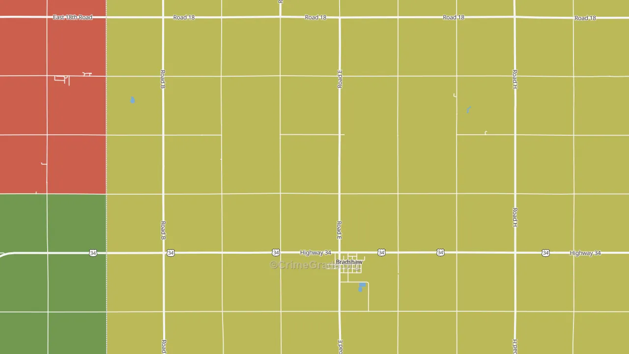 68319, NE Map of Vehicle Theft Rates