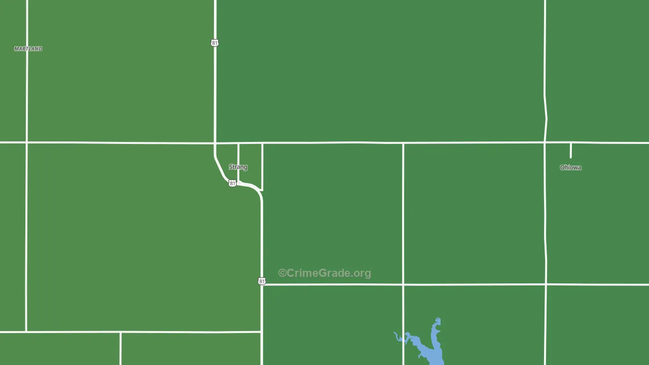 68444, NE Map of Vehicle Theft Rates