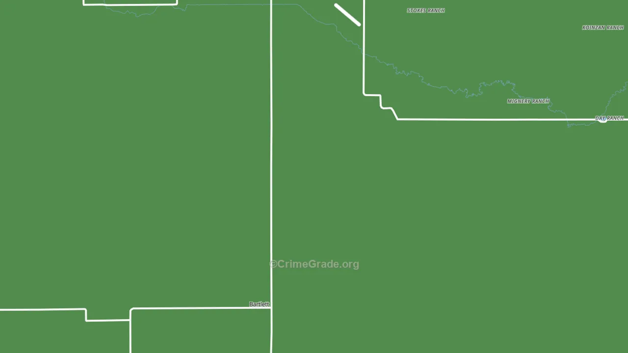 68622, NE Map of Vehicle Theft Rates