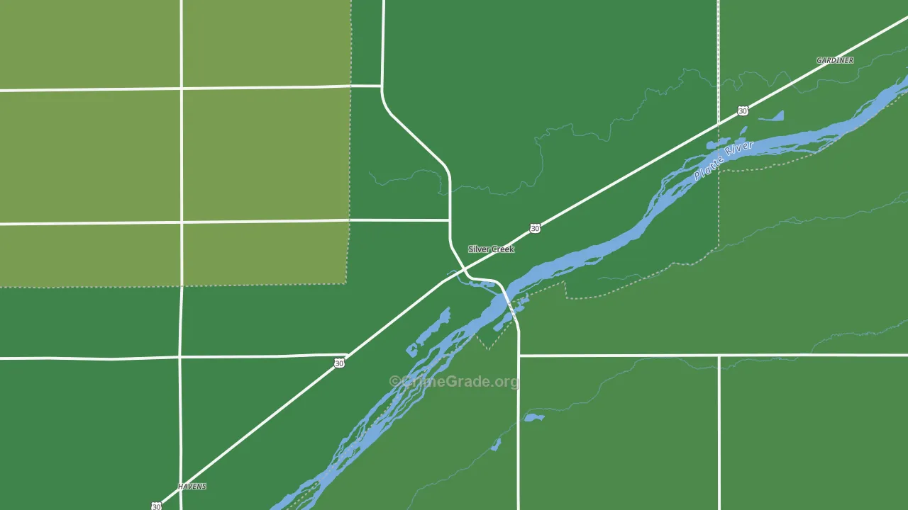 68663, NE Map of Vehicle Theft Rates