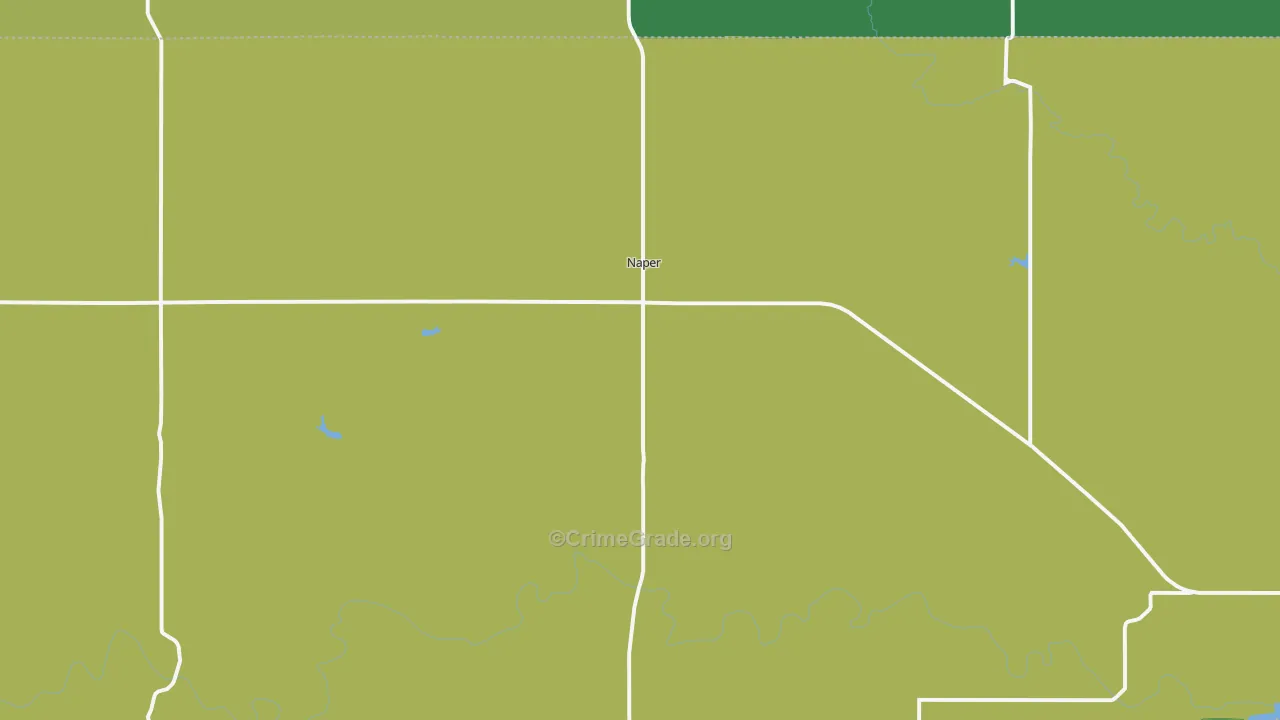 68755, NE Map of Vehicle Theft Rates