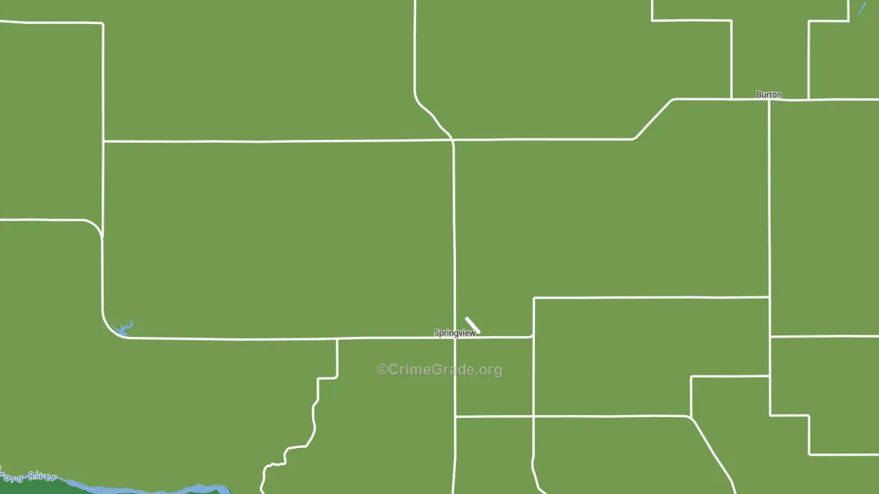 68778, NE Map of Vehicle Theft Rates