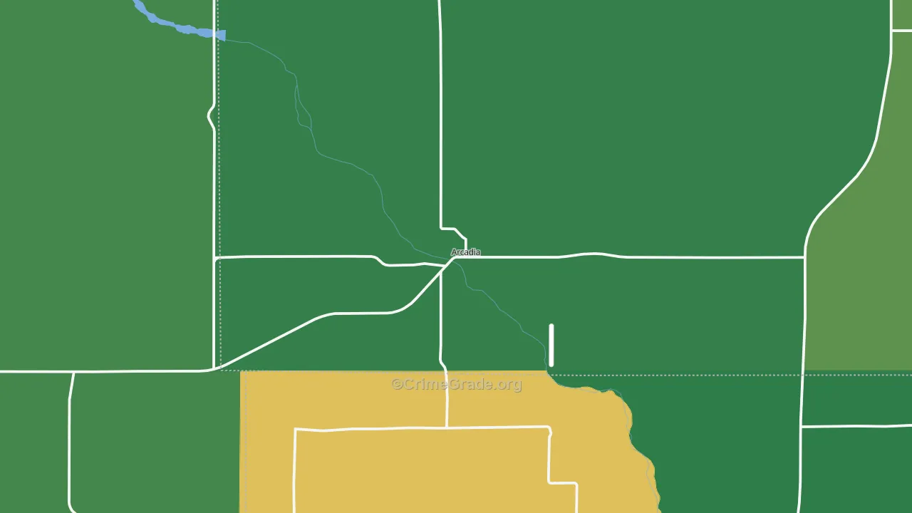 68815, NE Map of Vehicle Theft Rates