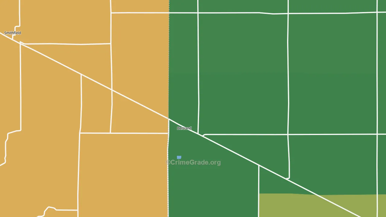 68927, NE Map of Vehicle Theft Rates