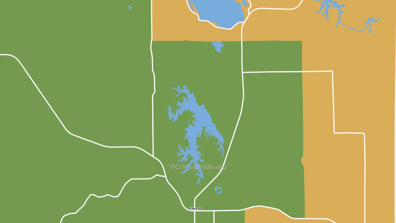 68937, NE Map of Vehicle Theft Rates