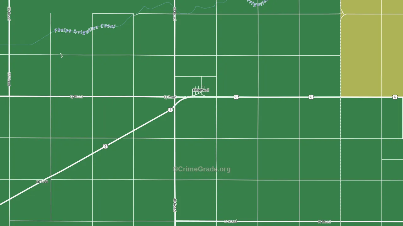 68945, NE Map of Vehicle Theft Rates
