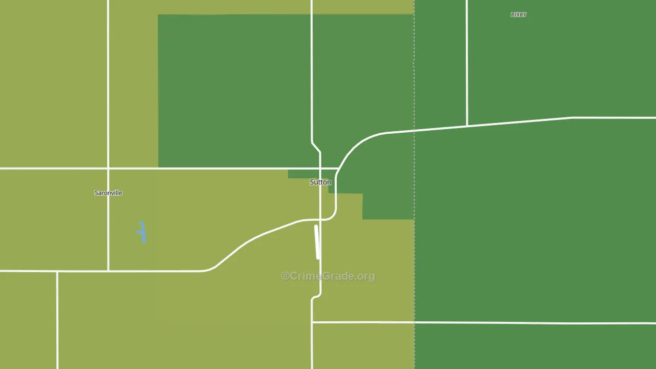 68979, NE Map of Vehicle Theft Rates