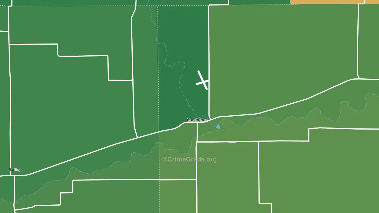 69022, NE Map of Vehicle Theft Rates