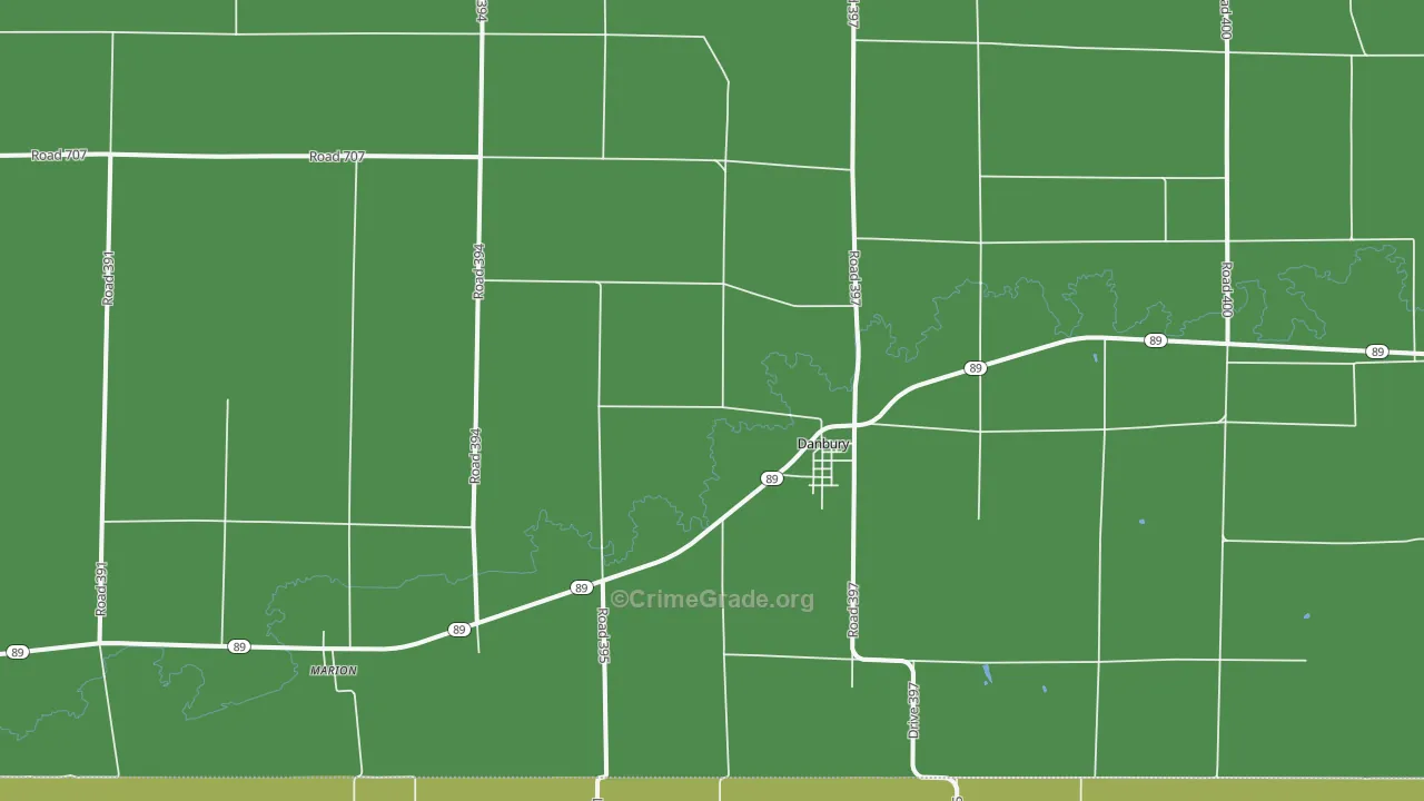 69026, NE Map of Vehicle Theft Rates