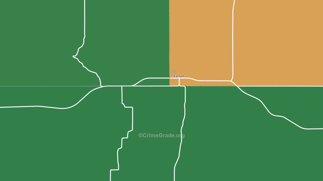 69029, NE Map of Vehicle Theft Rates