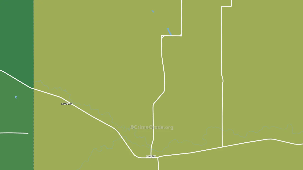 69030, NE Map of Vehicle Theft Rates