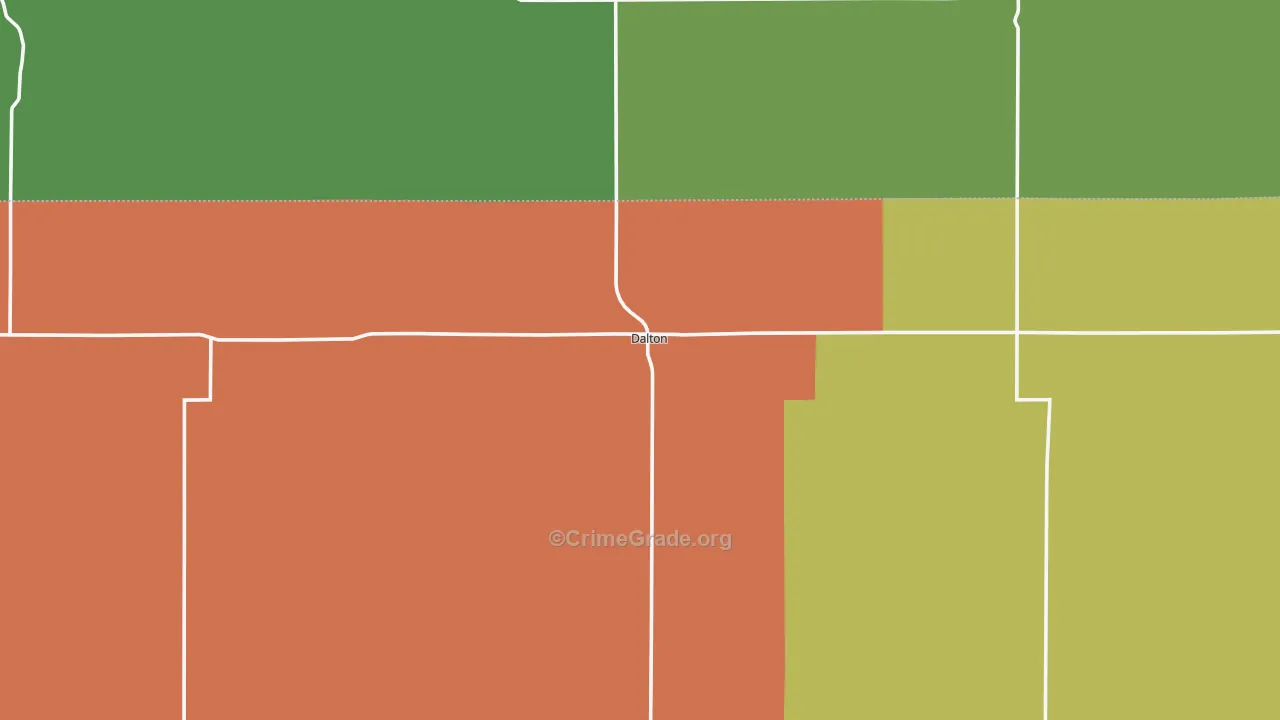69131, NE Map of Vehicle Theft Rates