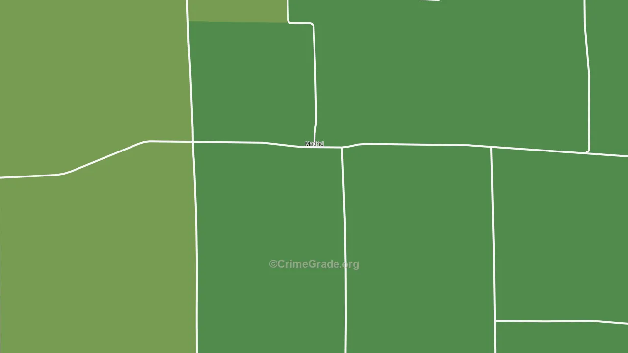 69150, NE Map of Vehicle Theft Rates