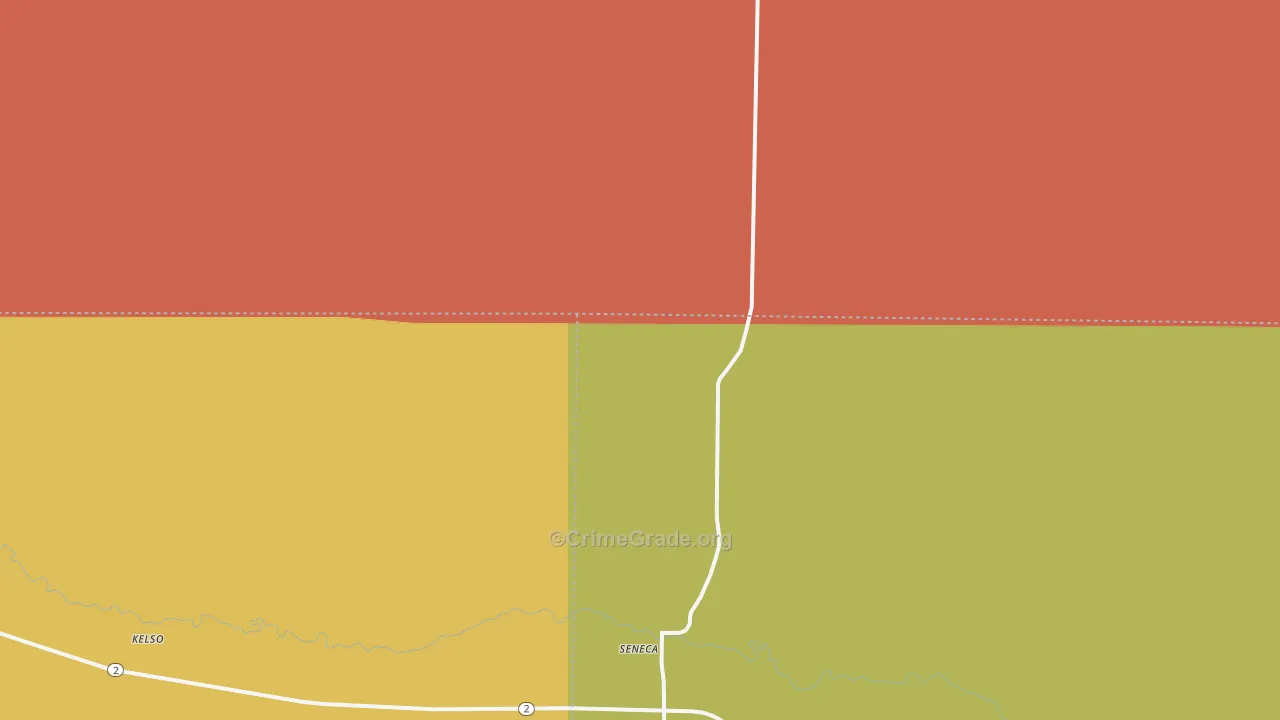 69161, NE Map of Vehicle Theft Rates