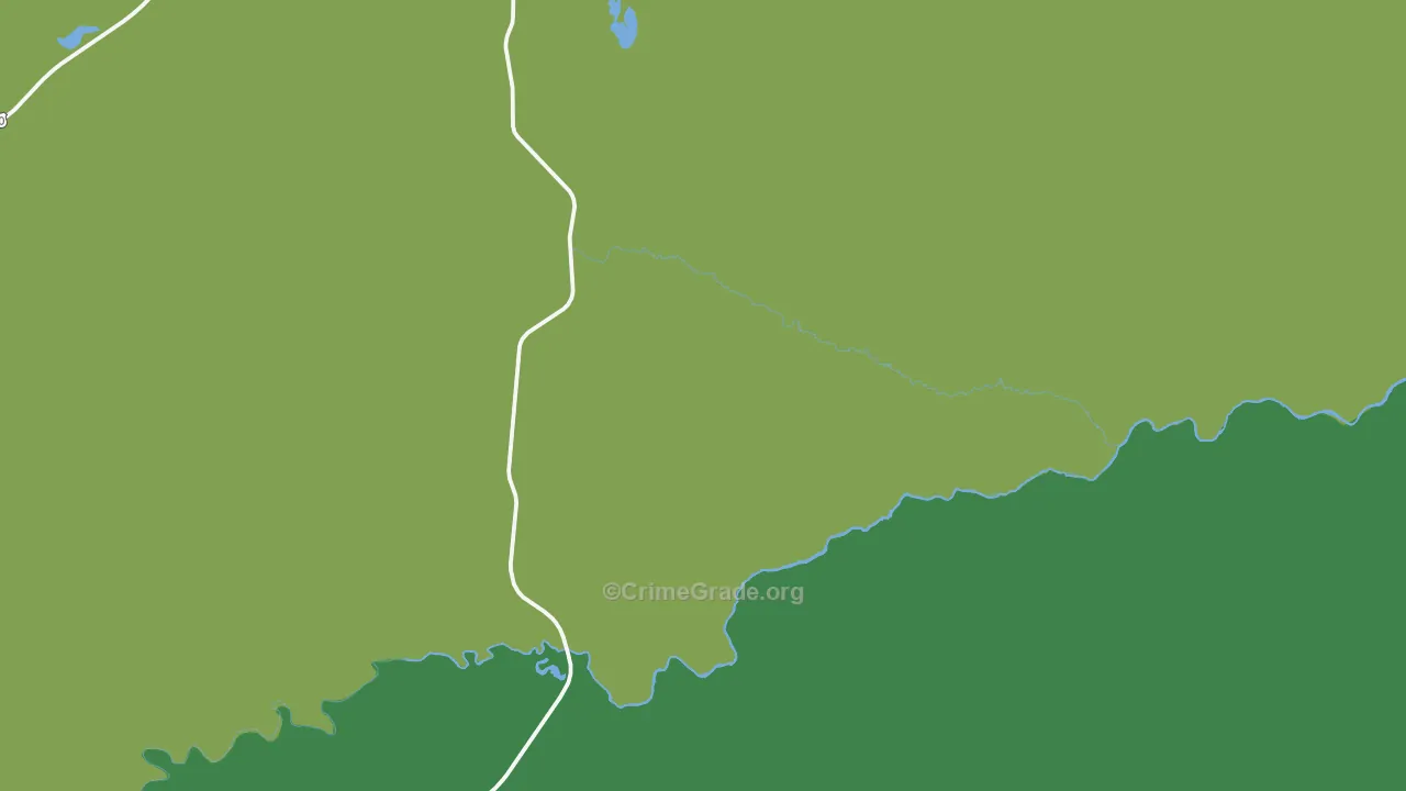 69218, NE Map of Vehicle Theft Rates