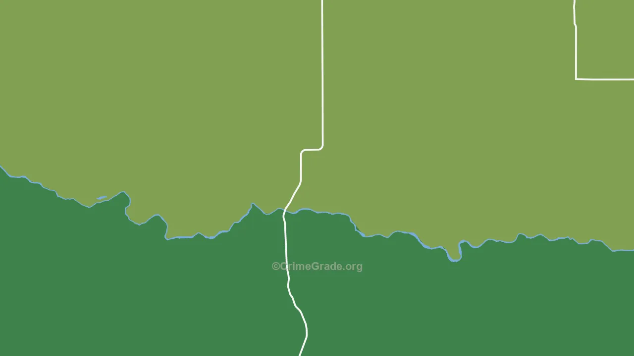 69219, NE Map of Vehicle Theft Rates