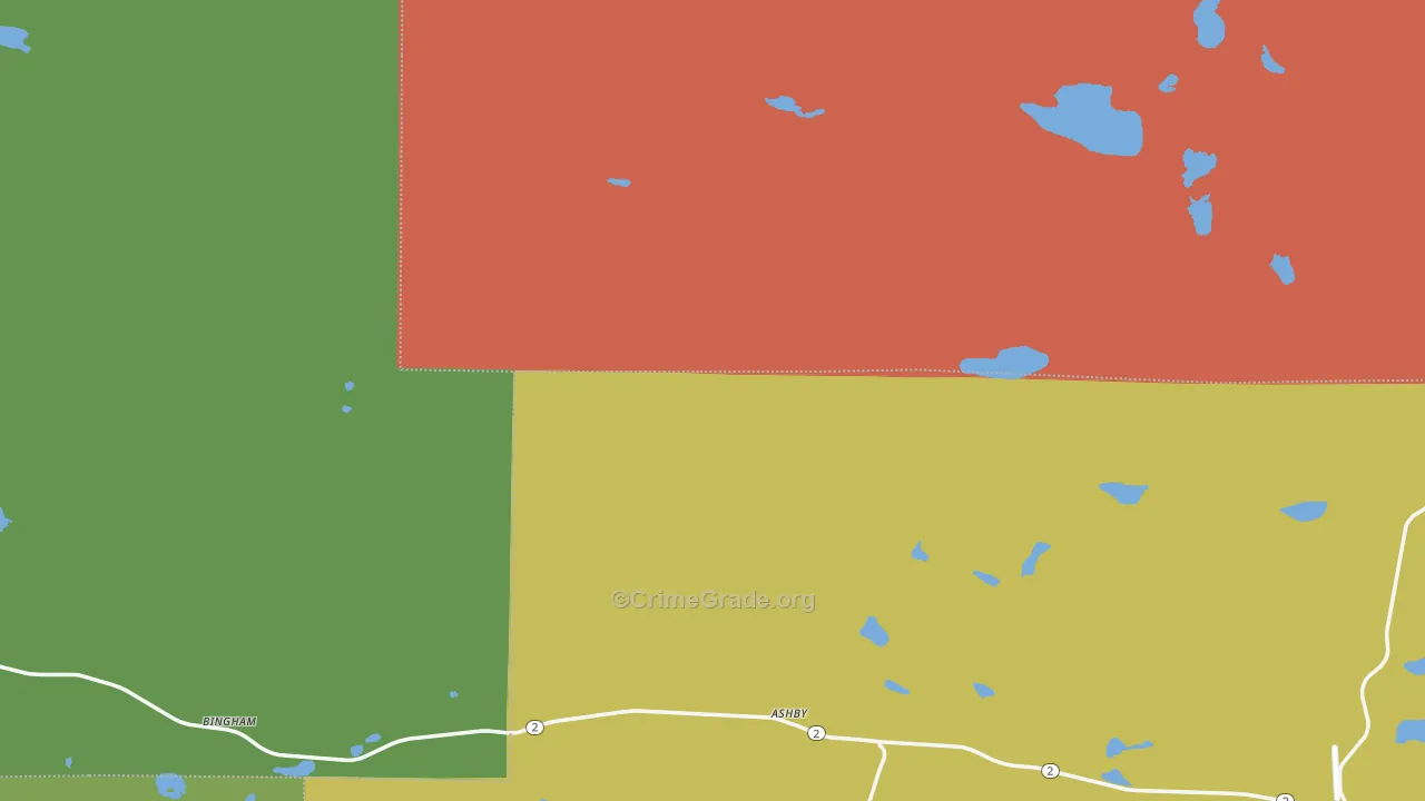 69333, NE Map of Vehicle Theft Rates