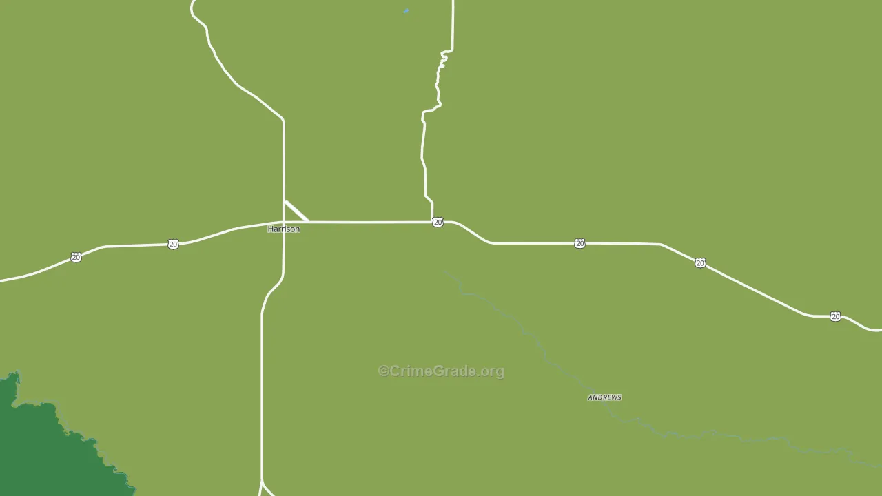 69346, NE Map of Vehicle Theft Rates