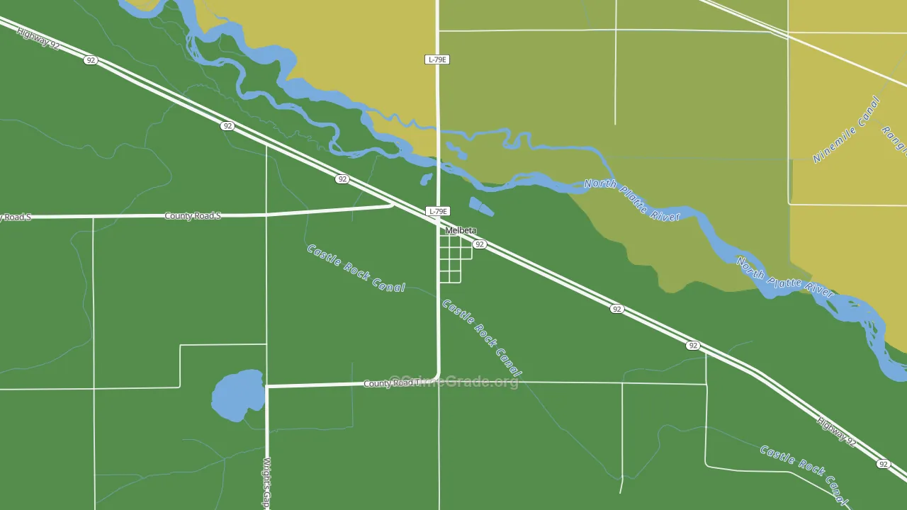 69355, NE Map of Vehicle Theft Rates