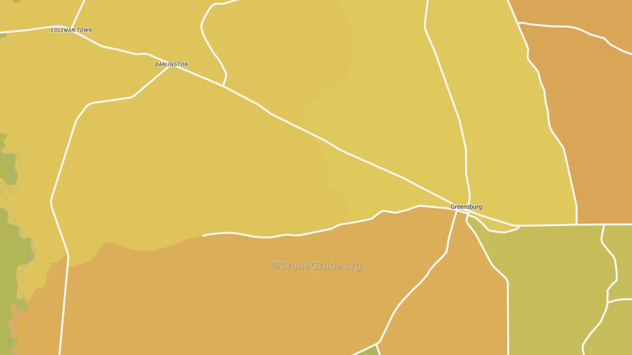 70441, LA Map of Vehicle Theft Rates