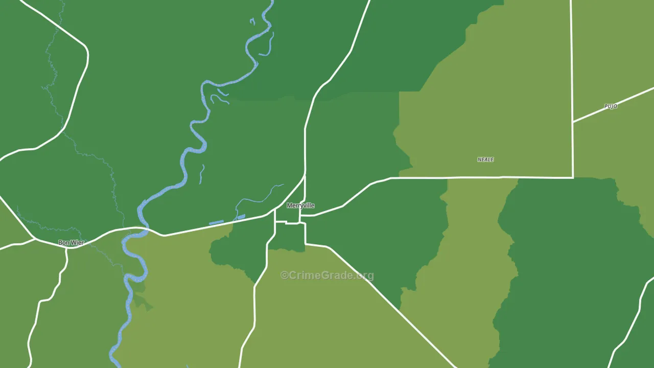 70653, LA Map of Vehicle Theft Rates