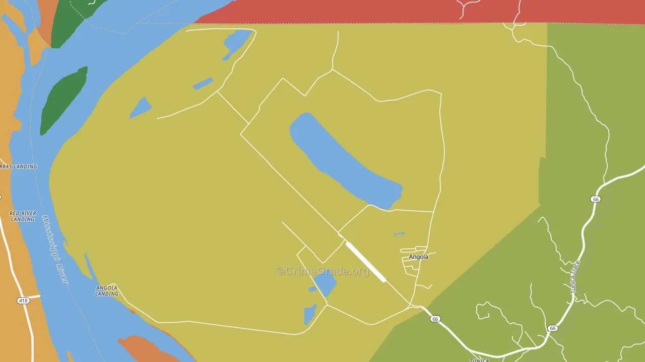 70712, LA Map of Vehicle Theft Rates