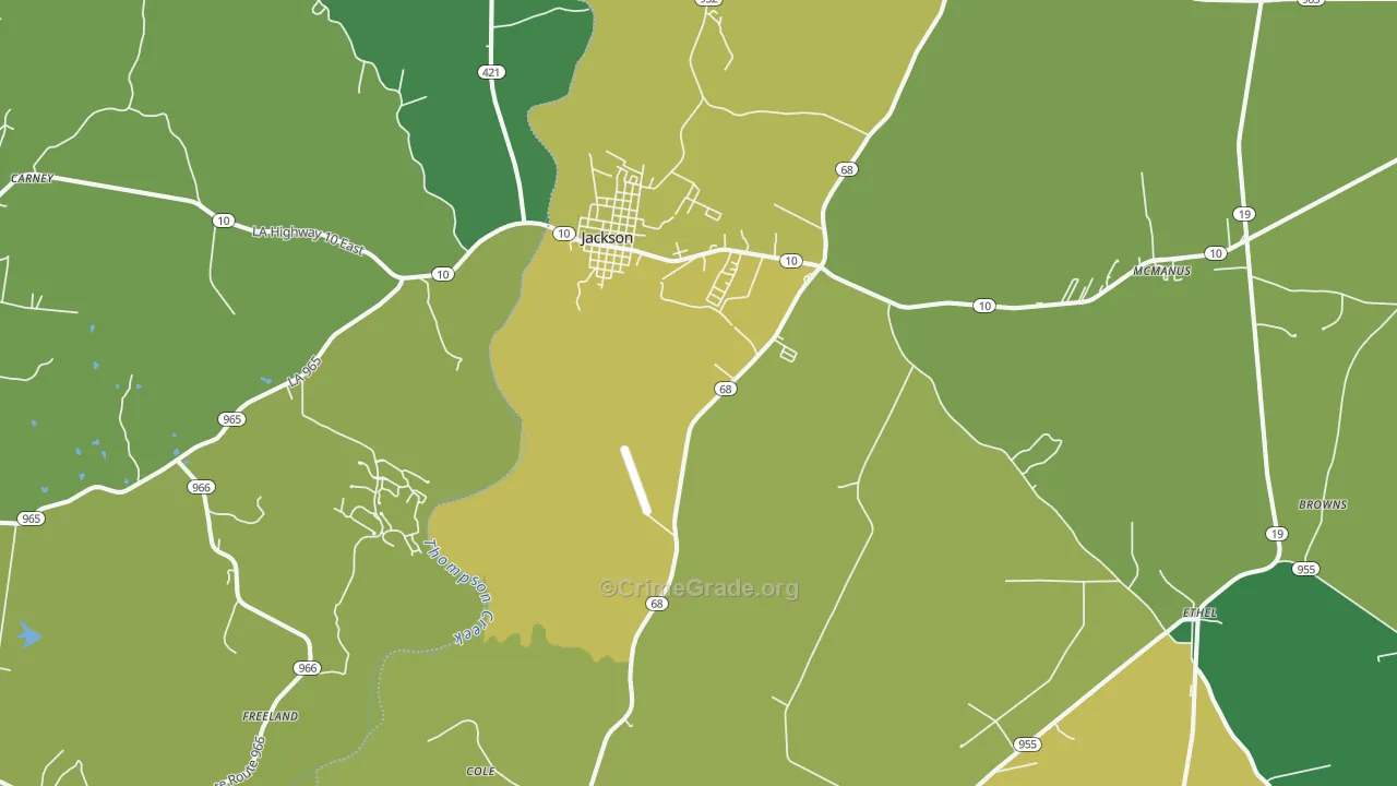 70748, LA Map of Vehicle Theft Rates